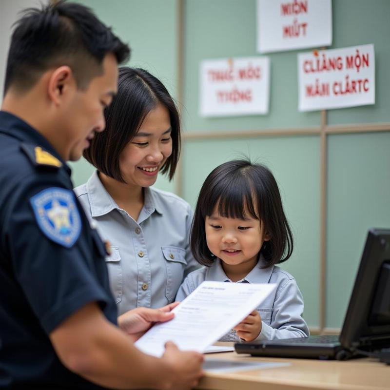 Hướng dẫn chi tiết cách làm thủ tục hộ chiếu cho trẻ em trực tiếp tại cơ quan xuất nhập cảnh cùng phụ huynh