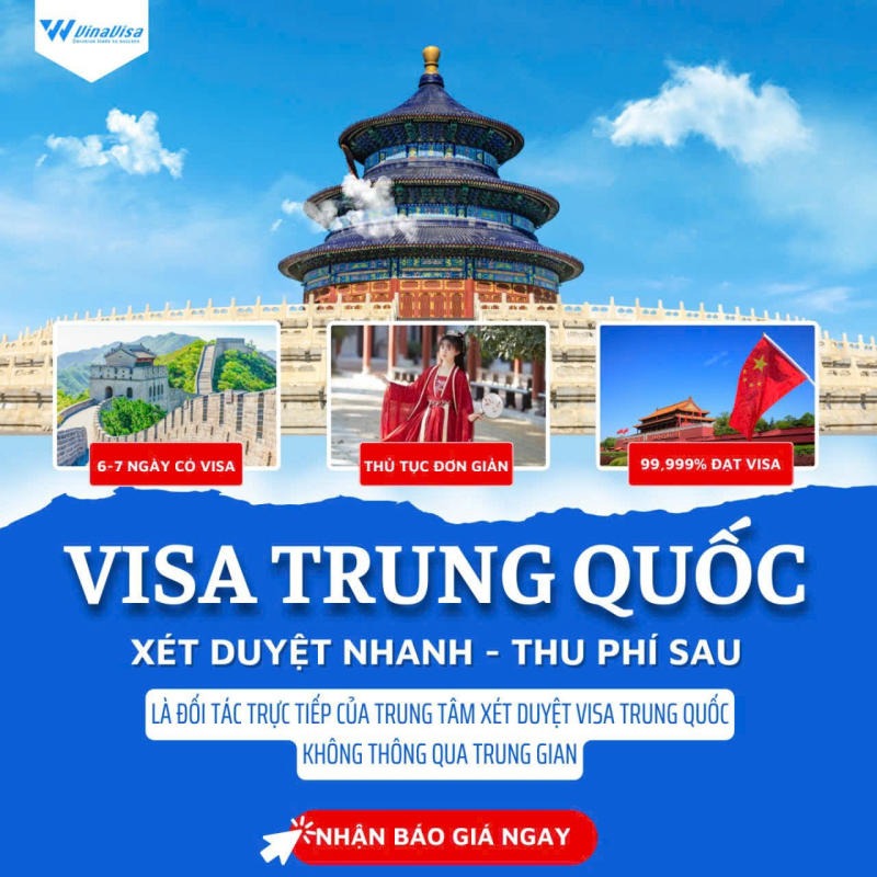 VINAVISA Đà Nẵng tư vấn làm đúng loại visa Trung Quốc theo nhu cầu