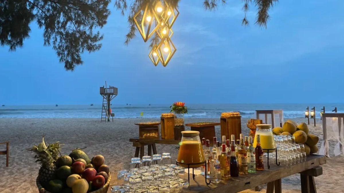 Bãi biển riêng tư tại Ho Tram Beach Boutique Resort & Spa